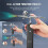 Cordless Airbrush Kit with Compressor, Dual Action Gravity Feed for Makeup, Models, Cake 2