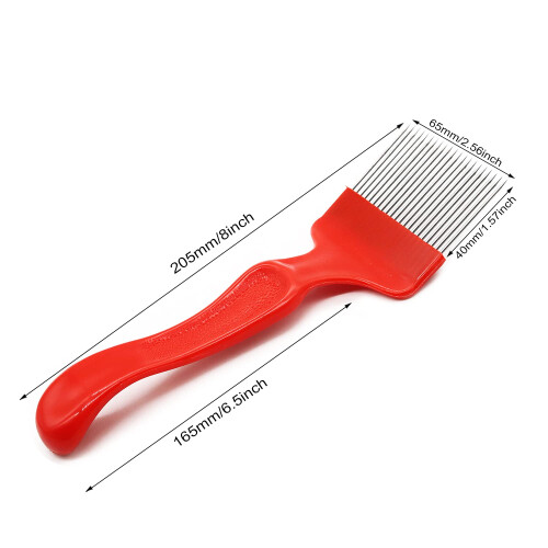Stainless Steel Beekeeping Uncapping Fork with 21 Tines, Durable Easy Clean Honey Uncapping Tool 1