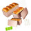 Robuste Brotzubereitungsgruppe aus Karbonstahl mit 3 1