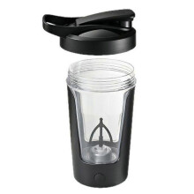 Electric Protein Shaker Cup Free USB Rechargeable Protein Shake Blender Automatic Mixing Cup 15 Ounces Water Cup