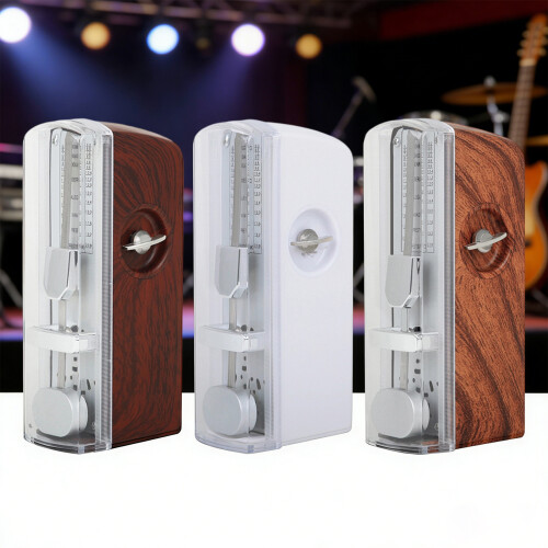 Musical Instrument Mechanical Metronome, Standard-red wood 2