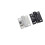 Black Adjustable Torque Hinge with Smooth Motion Damping for Industrial Equipment 1Pcs 1