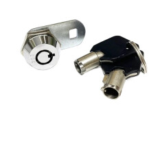 Same Key Tubular Cam Lock for Furniture Cabinet Drawer, Zinc Alloy Durable Security Lock 1Pcs