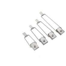 304 Stainless Steel Gate Hinge Clip with Lock Strap Extension for LED Lightbox Mounting, Small 1Pcs
