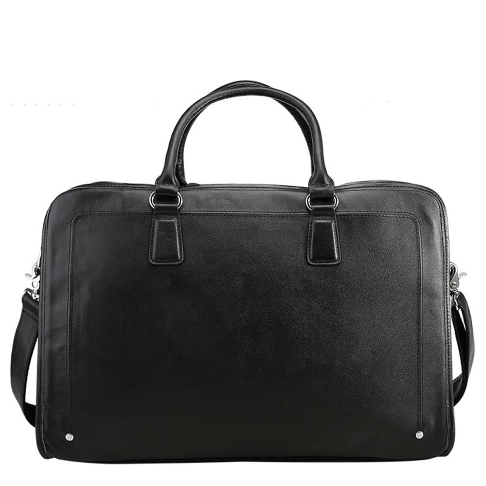 Large Capacity Men's Business Laptop Bag 15.6 Inch Waterproof Shoulder Briefcase For Work 9351714737920