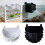 Langlebiger Aquarium-Wasserdiffusor-Trenner mit-Schwarz 3
