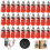 4mm Banana Plug Connectors Set 30pcs Solderless Copper Plated Binding Post Terminals for Secure Audio Connection 1