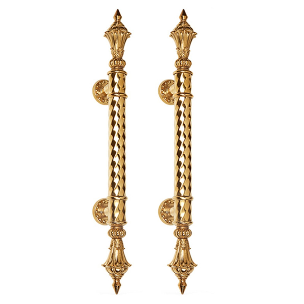 Modern Stainless Steel Barn Door Pull Handle 32 Inch HeavyâDuty RustâResistant DualâSided Design 9045646513799