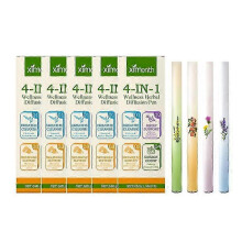 (5) 26~1-5x Natural Herbal Energy Bar for Deep Sleep Lung Cleansing and Liver Support 4-Piece Box