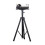 Adjustable Tripod Projector Stand with Stable Metal Construction, Foldable Laptop Mount for Stage or Studio, Small Size 1