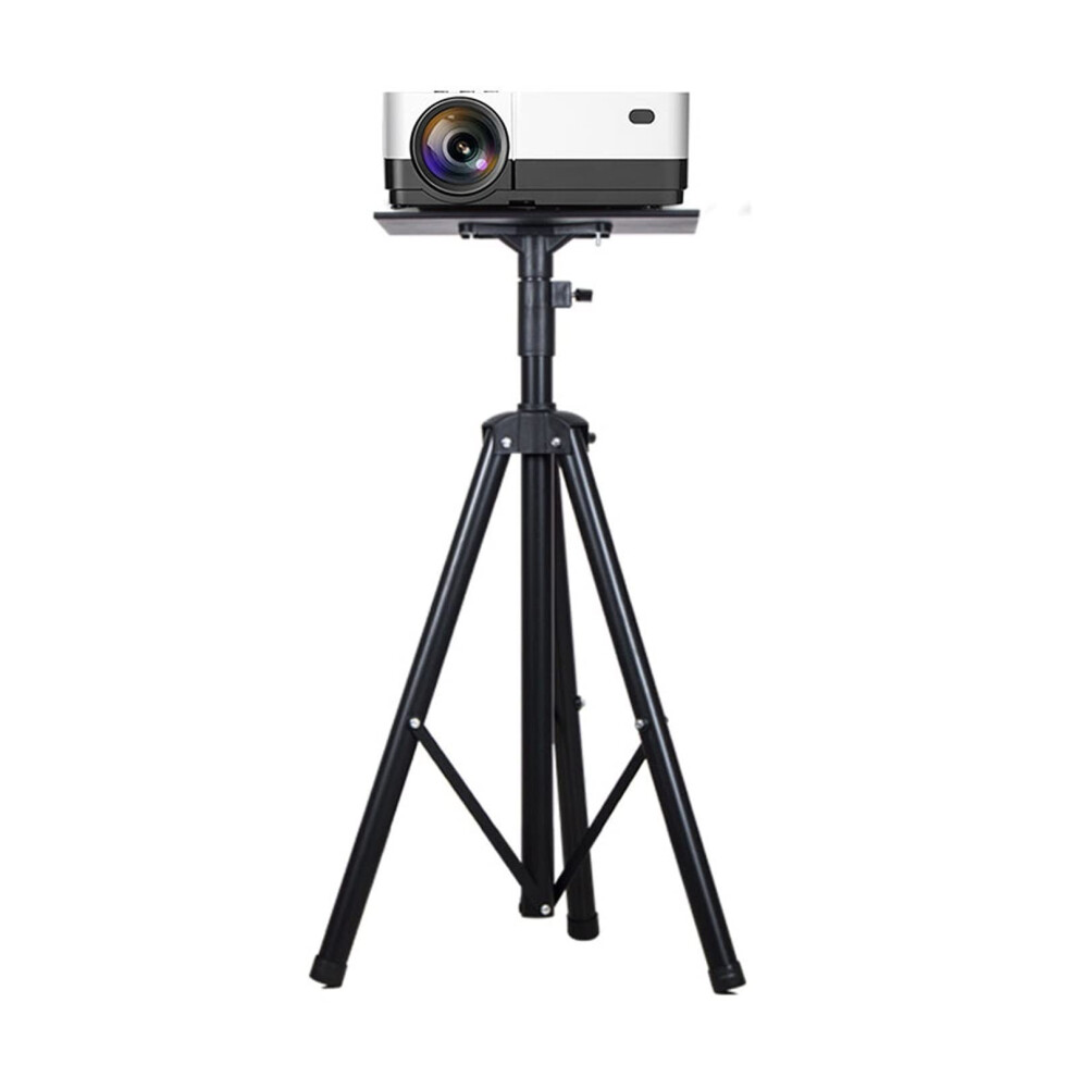 Adjustable Tripod Projector Stand With Stable Metal Construction, Foldable Laptop Mount For Stage Or Studio, Small Size 9351714738538