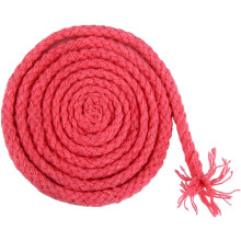 5mm Macrame Cotton Rope for DIY Crafts, Durable 8Strand Twisted Craft Cord for Home and Wedding Décor