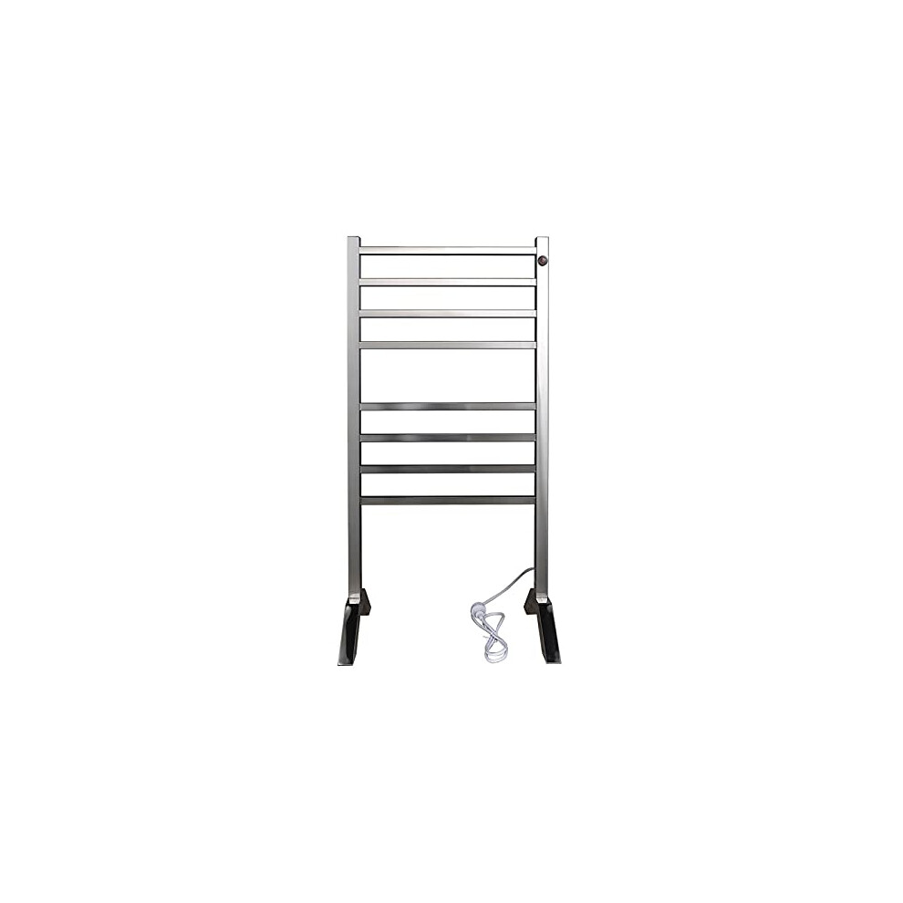 Freestanding Heated Towel Rack Stainless Steel 8 Bars Electric Towel Warmer For Bathroom Fast Heating 9351714738910