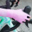 Shock-Absorbing Antislip Breathable Mountain Biking-Pink L 2
