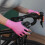 Shock-Absorbing Antislip Breathable Mountain Biking-Pink L 4