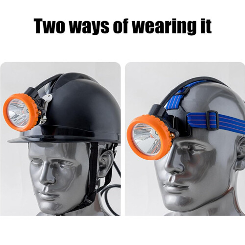 Explosion Proof Rechargeable Mining Headlamp for Helmet, Waterproof LED Light with Durable Rugged Design 1