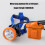 Explosion Proof Rechargeable Mining Headlamp for Helmet, Waterproof LED Light with Durable Rugged Design 5