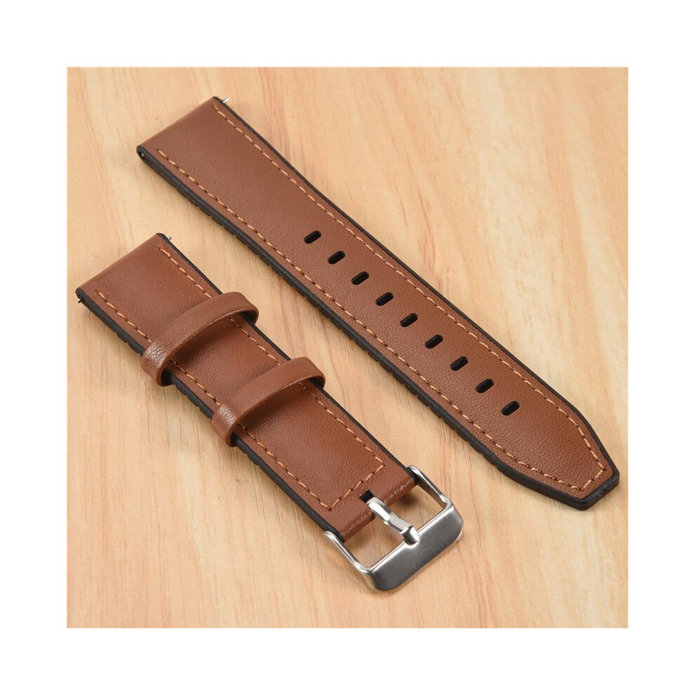 Leather Watchband Strap For Watch Gt2 Pro Bracelet Band 22Mm Wristband For Watch 2 Pro Brown 6033072019247