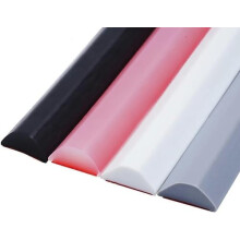Shower Water Barrier Strip 8m Clear Silicone Threshold Seal for Bathroom and Kitchen, SelfAdhesive Flexible Waterproof Trim