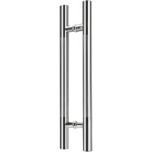 Sliding Barn Door Handle 70.9 Inch Silver, Durable Stainless Steel Pull with Brushed Finish and Easy DIY Installation for Interior Glass Doors
