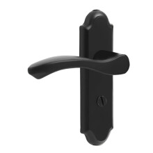 Stainless Steel Keyless Door Lever Handle Lock Set C, Durable Ergonomic Grip, Easy DIY Installation