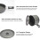 Lightweight Hard Anodized Camping Cookware Set for 45 People with Foldable Handles and Compact Nesting Storage 4