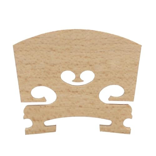 1/2 Size Maple Violin Bridge Replacement for Fiddle Student Violin, Enhanced Tone and Stable Support