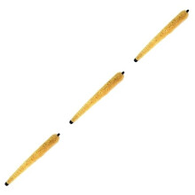3pcs Alto Sax Cleaning Brush Set Lint‑ Woodwind Instrument Care Tool Yellow