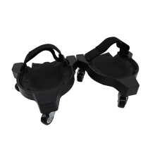 Rolling Knee Pads with 360 Swivel Movement, Adjustable Straps and Comfortable Foam for Garden and Flooring Work