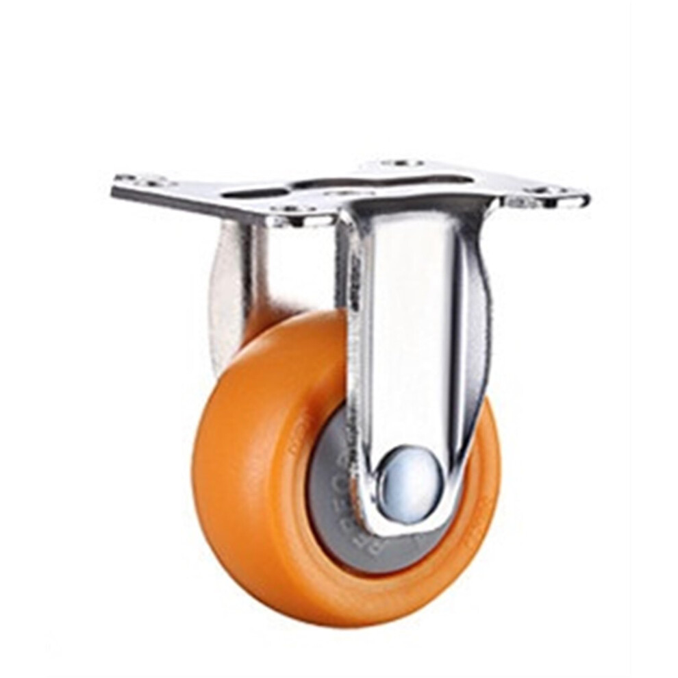 4Pcs 1.5 Inch 38Mm Heavy Duty Rubber Swivel Caster Wheels For Furniture Trolley, 360 Smooth Rolling 9351714724869