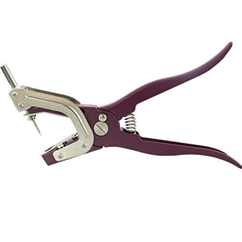 Livestock Ear Tag Applicator for Cattle and Goats, Quick Tagging Tool with Precise Alignment Grip 1
