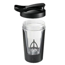 Electric Protein Shaker Cup Free USB Rechargeable Protein Shake Blender Automatic Mixing Cup 15 Ounces Water Cup