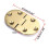 Solid Brass Drop Leaf Table Hinges 90 Heavy Duty Butt Hinges with Screws for Folding Table 2Pcs 2