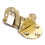 Solid Brass Drop Leaf Table Hinges 90 Heavy Duty Butt Hinges with Screws for Folding Table 2Pcs 4
