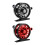 Ergonomic Handle Fishing Reel With Coating For Extended-Red 2