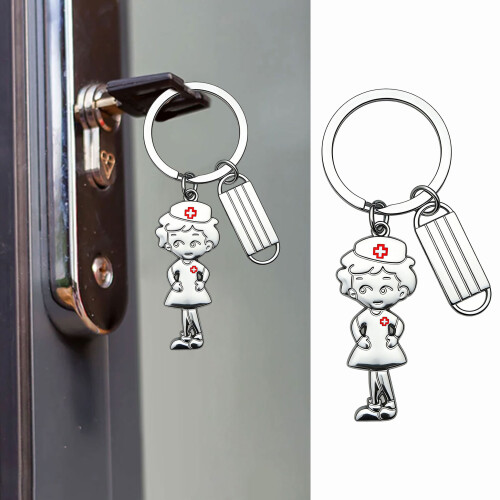 Porte-clés Unique en alliage élégant, cadeau commémoratif-1247 2