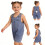 Easter Rabbit Overalls For Toddlers Infant With 3D Ears-4 3