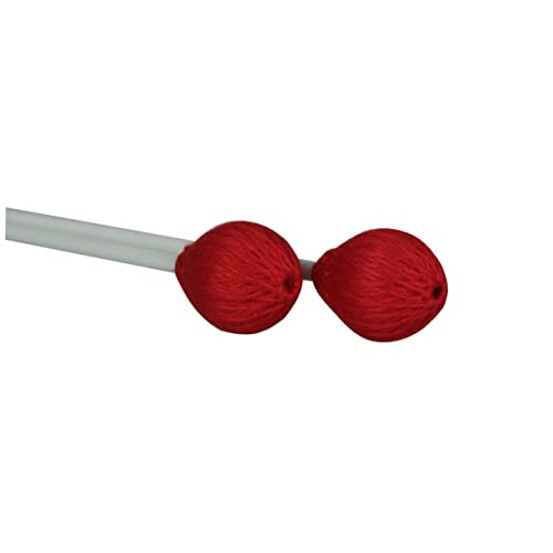 Marimba Mallets Medium Yarn Wrapped Beech Handle Balanced Weight Durable Design for Concert Practice 1