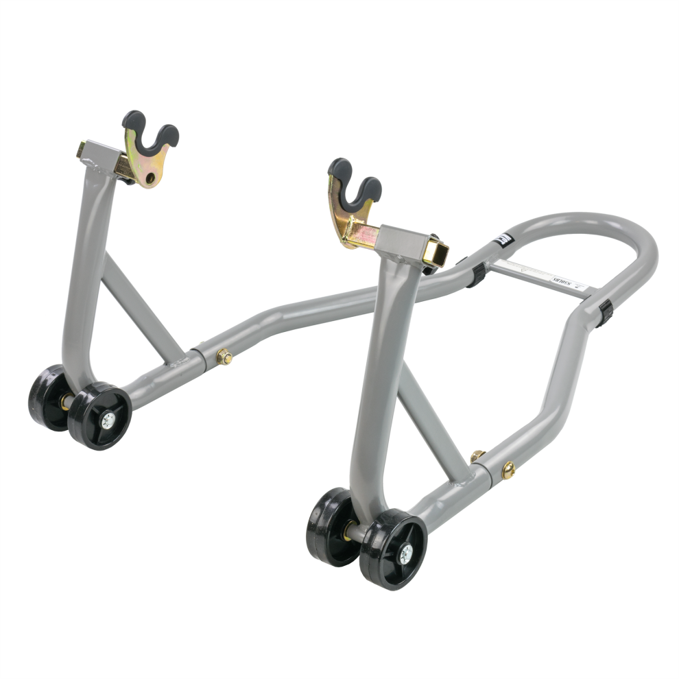 Kct Rear Heavy Duty Motorcycle Paddock Front Rear Wheel Stand Mechanical Adjustable Motorbike Lift