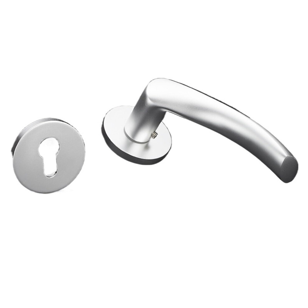 Door Lock Handle With Secure Privacy Lock For Bedroom Wooden Door, Durable Metal Interior Door Knob Set 9045646516011
