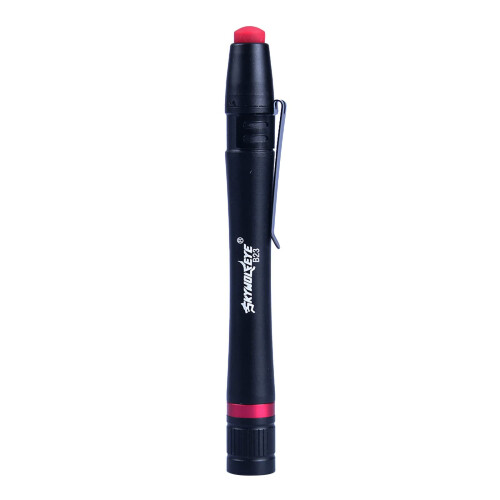 Compact Waterproof LED Flashlight with Bright Adjustable Lighting and Triple Modes Pocket Torch Black