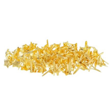 100pcs Mini Star Brads Zinc Alloy Decorative Paper Fasteners for Scrapbooking and DIY Crafts