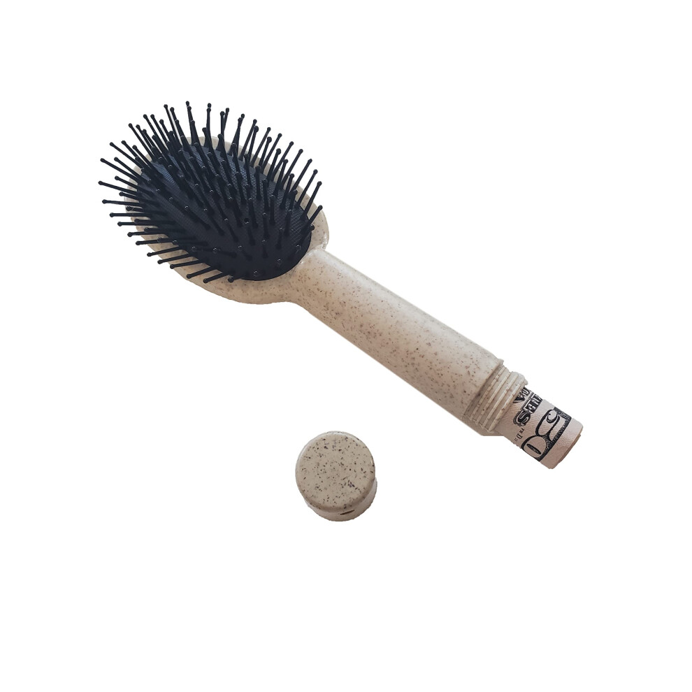 Diversion Hair Brush Safe with Hidden Storage Compartment for Travel and Hiding Valuables