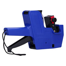 8 Digit Tag Gun with 10 Label Rolls, Manual Handheld Pricing Label Maker for Retail Stores