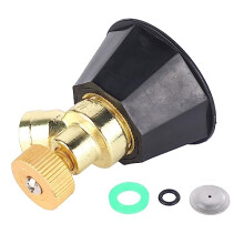 Adjustable Misting Nozzle  Pressure Brass Spray for Greenhouse and Landscaping
