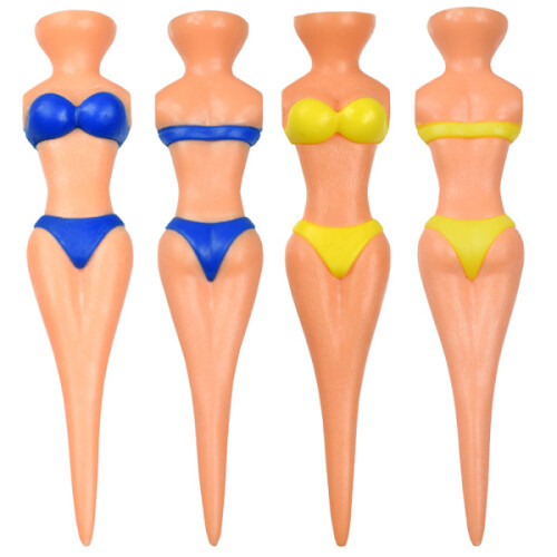 Teuri de golf Bikini, pachet de 4, multicolore