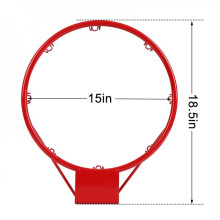 Pro Slam vægmonteret basketballfelt 15 tommer professionel ophængning og