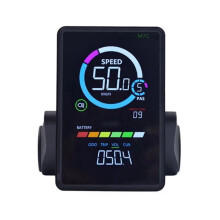 24V-60V M7C-2E-Bike LCD színes kijelzős mérőműszer SM csatlakozódugó USB