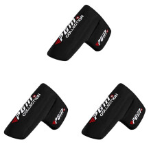 3X Putterskydd Golfklubbhuvuden Skydd för Broderi
