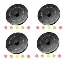 4X Fågelbads solcellsdriven fontänpump 3W solcellsdriven fontänpump med